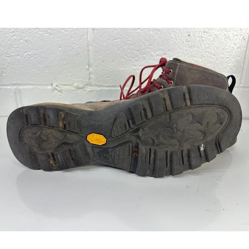 Asolo Cactus Hiking Mid Boots Brown Suede Gore-Tex Vibram / Mens 13